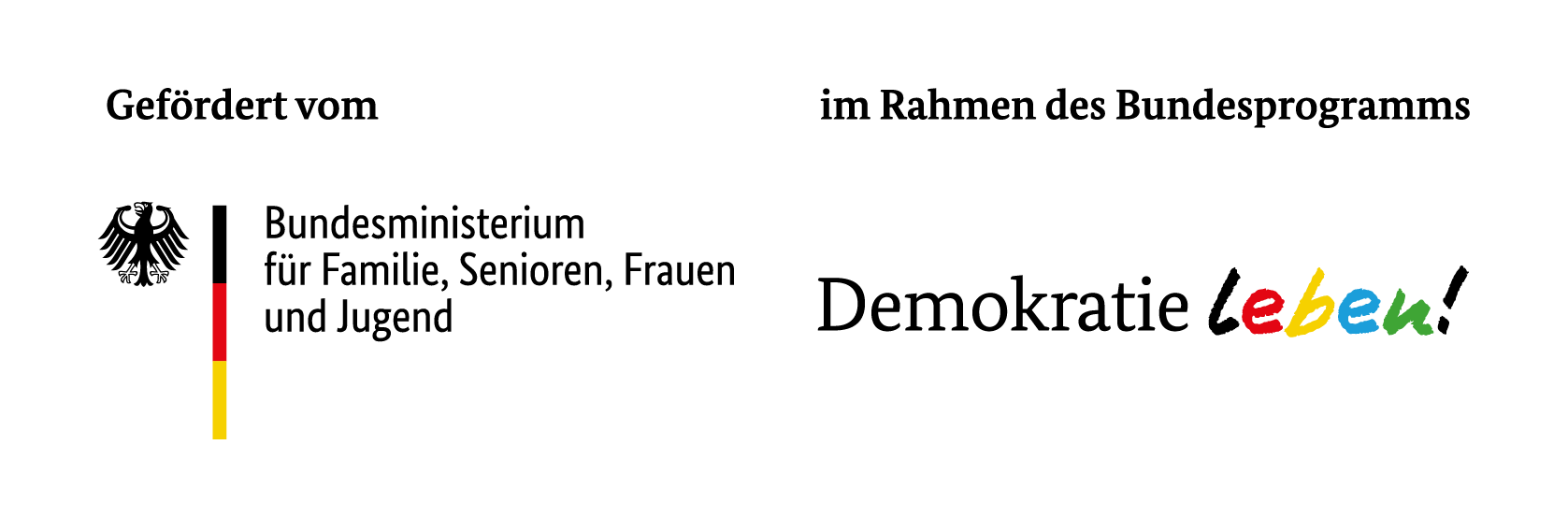 Logo Demokratie leben!